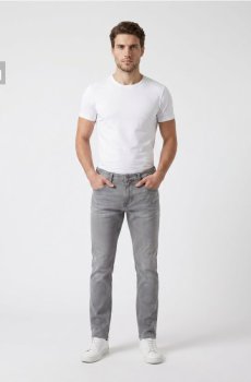 Джинси skinny з ефектом виварювання - нюдовий