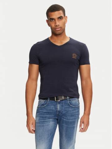 Versace Футболка AUU01004 1A1001 Cиній Regular Fit Versace Футболка AUU01004 1A1001 Cиній Regular Fit