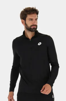 Мужская черная спортивная кофта MSP SWEAT HZ Черный XXL Lotto 216772/1CL