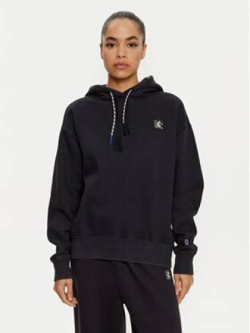 Champion Світшот 117441 Чорний Loose Fit Champion Світшот 117441 Чорний Loose Fit
