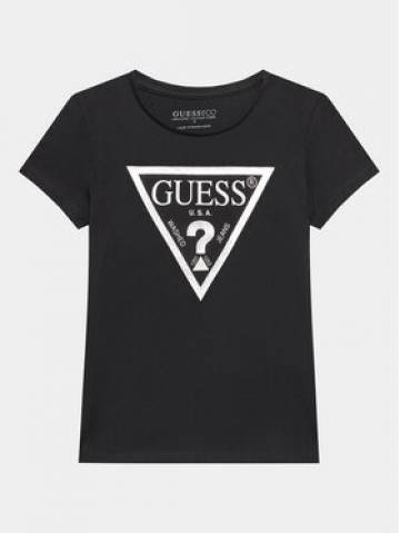 Guess Футболка J73I56 K8HM0 Чорний Regular Fit Guess Футболка J73I56 K8HM0 Чорний Regular Fit
