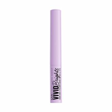 Матовый жидкий лайнер для контуров век NYX Professional Makeup Vivid Brights Liquid Liner 07 Lilac Link, 2 мл Матовый жидкий лайнер для контуров век NYX Professional Makeup Vivid Brights Liquid Liner 07 Lilac Link, 2 мл