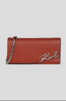 Кожаный кошелек Karl Lagerfeld K/SIGNATURE
