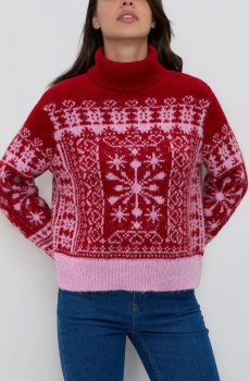 Reserved - Джемпер із різдвяним мотивом - різнобарвний - 529HH-MLC