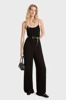 Женский черный комбинезон SMOCKED CHAIN STRAP JMPST Черный XS Michael Kors MT482FJ7R3