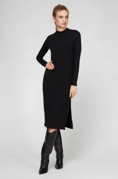 Женское черное платье Черный XXS NA-KD 1660-000030