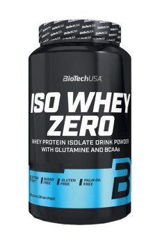 Протеин BioTechUSA Iso Whey Zero Клубника, в порошке, 908 г