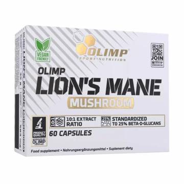 Гриб львиная грива Olimp Sport Nutrition Lions Mane Mushroom, 60 капсул Гриб львиная грива Olimp Sport Nutrition Lions Mane Mushroom, 60 капсул