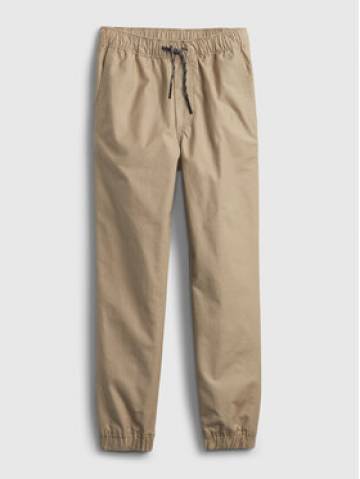 Gap Штани з тканини 707988-03 Бежевий Regular Fit Gap Штани з тканини 707988-03 Бежевий Regular Fit
