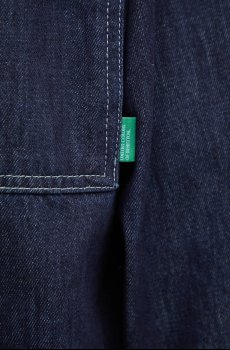 Джинсовая рубашка United Colors of Benetton