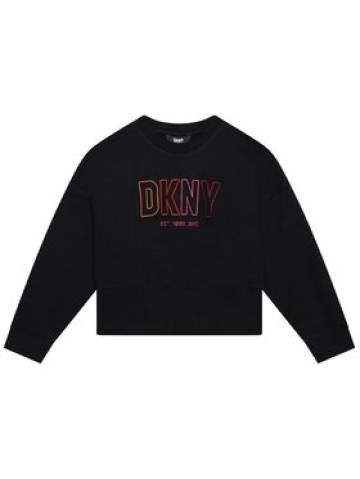 DKNY Світшот D35S94 S Чорний Regular Fit DKNY Світшот D35S94 S Чорний Regular Fit