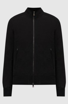 Черная замшевая куртка