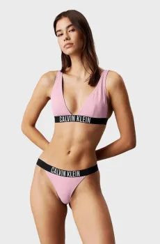 Женские розовые трусики от купальника BRAZILIAN Розовый S Calvin Klein LV00Q62857