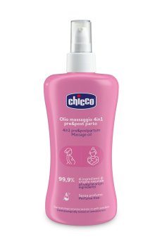Универсальное масло от растяжек 4 в 1 Chicco 4in1 Pre & Postpartum Massage Oil во время беременности и после родов, 200 мл