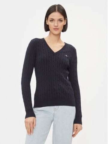 Gant Светр 4800101 Cиній Slim Fit Gant Светр 4800101 Cиній Slim Fit