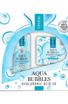 Уценка! Набор для лица Lirene Aqua Bubbles (гидро-гель, 50 мл + тоник, 200 мл)