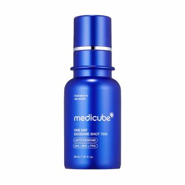 Сыворотка для лица Medicube One Day Exosome Shot 7500 с экзосомами и спикулами для сужения пор, 30 мл Сыворотка для лица Medicube One Day Exosome Shot 7500 с экзосомами и спикулами для сужения пор, 30 мл