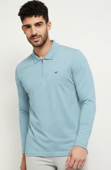Kook N Keech Men Brand Logo Polo Collar T-shirt