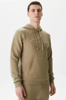 Мужская зеленая толстовка Зеленый XS Lacoste SH0407CB8
