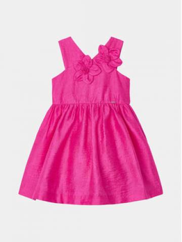 Mayoral Елегантне плаття 3916 Рожевий Regular Fit