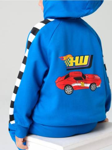 Худі Hot Wheels - mid blue Худі Hot Wheels - mid blue