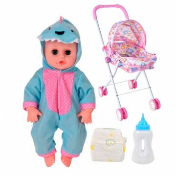 Пупс Mountainking Baby Mommys з візочком (EPT1150767) Пупс Mountainking Baby Mommys з візочком (EPT1150767)