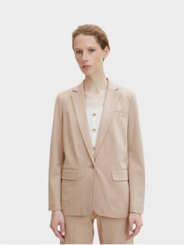 Tom Tailor Піджак 1032858 Бежевий Regular Fit Tom Tailor Піджак 1032858 Бежевий Regular Fit