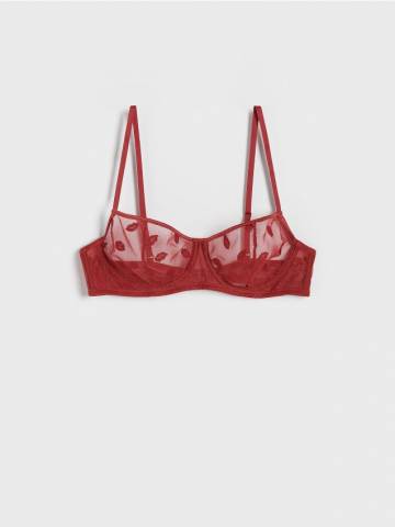Reserved - LADIES` BRASSIERE - червоний - 066CO-33X Reserved - LADIES` BRASSIERE - червоний - 066CO-33X