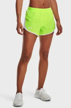 Женские салатовые шорты UA Fly By 2.0 Short Салатовый S Under Armour 1350196-370