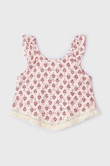 Детский топ Mayoral цвет оранжевый