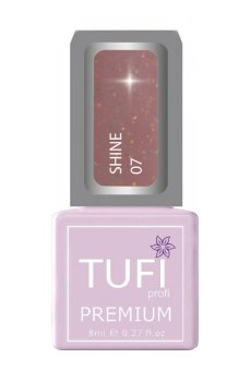 Уценка! Гель-лак для ногтей Tufi profi Premium Shine 07 Селена, 8 мл