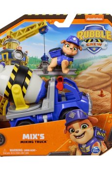 Базовый строительный автомобиль Rubble & Crew Mixs Mixing Truck, от 3 лет, 22.9*24*9.5 см (SM28500/6066540)