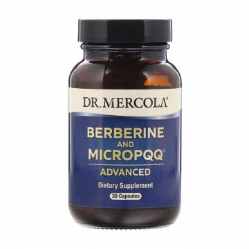 Берберин и MicroPQQ Dr. Mercola Berberine and MicroPQQ Advanced, 30 капсул