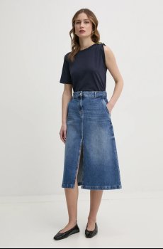 Хлопковая футболка Twinset