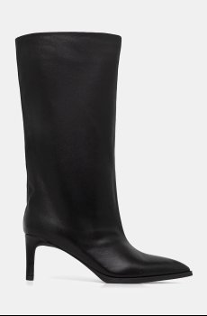 Кожаные сапоги Answear.LAB