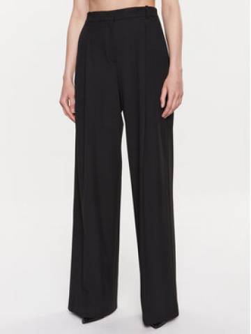 Pinko Штани з тканини 100157 A0HO Чорний Relaxed Fit Pinko Штани з тканини 100157 A0HO Чорний Relaxed Fit