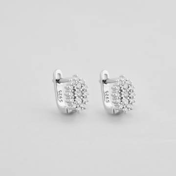 Серебряные серьги Minimal 520912б Серебряные серьги Minimal 520912б