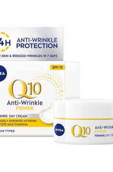 Уценка! Дневной крем для лица NIVEA Q10 Power против морщин SPF 15, 50 мл