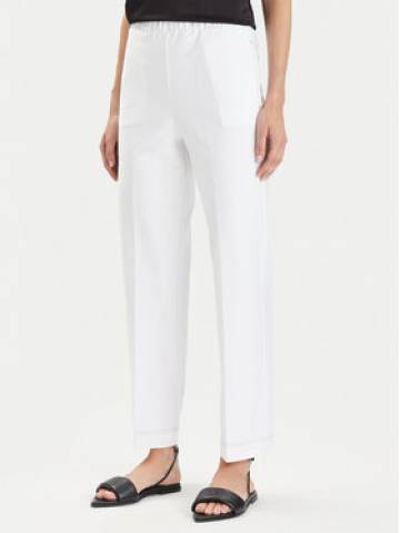 Weekend Max Mara Штани з тканини Ballata 2416781108 Білий Regular Fit Weekend Max Mara Штани з тканини Ballata 2416781108 Білий Regular Fit