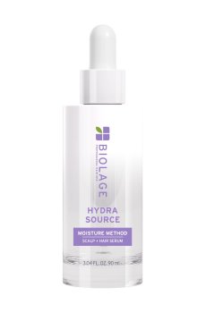 Увлажняющая сыворотка-концентрат Biolage Hydra Source Moisture Method Scalp + Hair Serum для сухой кожи головы и волос, 90 мл
