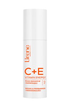 Восстанавливающий крем-концентрат для лица Lirene C+E Vitamin Energy, 40 мл