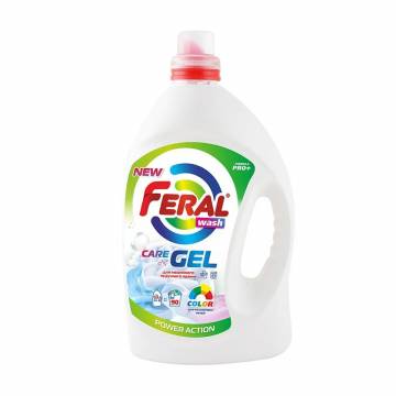 Гель для стирки Feral Wash Color Care Gel, 90 стирок, 4.5 л Гель для стирки Feral Wash Color Care Gel, 90 стирок, 4.5 л