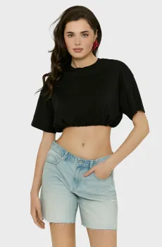 Женский черный топ Черный XS Tally Weijl STSCOBALAP