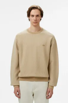 Мужской бежевый свитер Бежевый S Lacoste AH2512XFJ