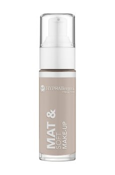 Тональный матирующий флюид для лица Bell HypoAllergenic Mat & Soft Make-Up, 00 Alabaster, 30 г