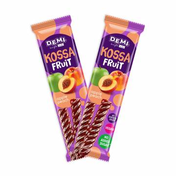 Фруктовая пастила D.E.M.I Kossa Fruit Абрикос, 2*15 г Фруктовая пастила D.E.M.I Kossa Fruit Абрикос, 2*15 г