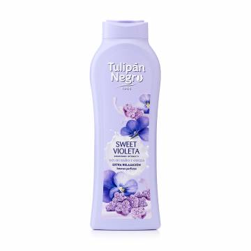Гель для душа Tulipan Negro Bath And Shower Gel Сладкая фиалка, 650 мл Гель для душа Tulipan Negro Bath And Shower Gel Сладкая фиалка, 650 мл
