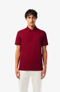 Мужское бордовое поло Бордовый XS Lacoste PH5522476