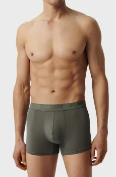 Мужские  оливковые боксеры Оливковый L Atlantic MH-1199