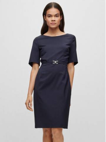 Boss Повсякденна сукня Daleah 50490041 Cиній Slim Fit Boss Повсякденна сукня Daleah 50490041 Cиній Slim Fit